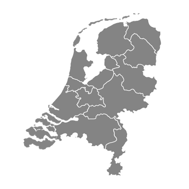 Map of the Netherlands - Land of Tulips, Windmills, and Canals